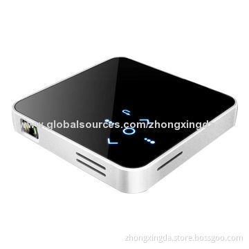 Portable Pocket Projector with Wi-Fi, USB, Touch Screen